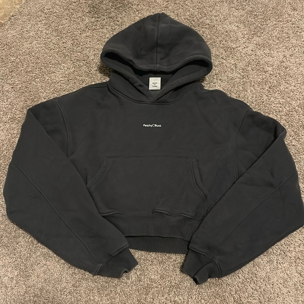 PeachyBunz Crop Top Hoodie